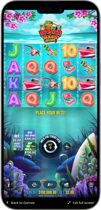 Bigger Bass Splash App